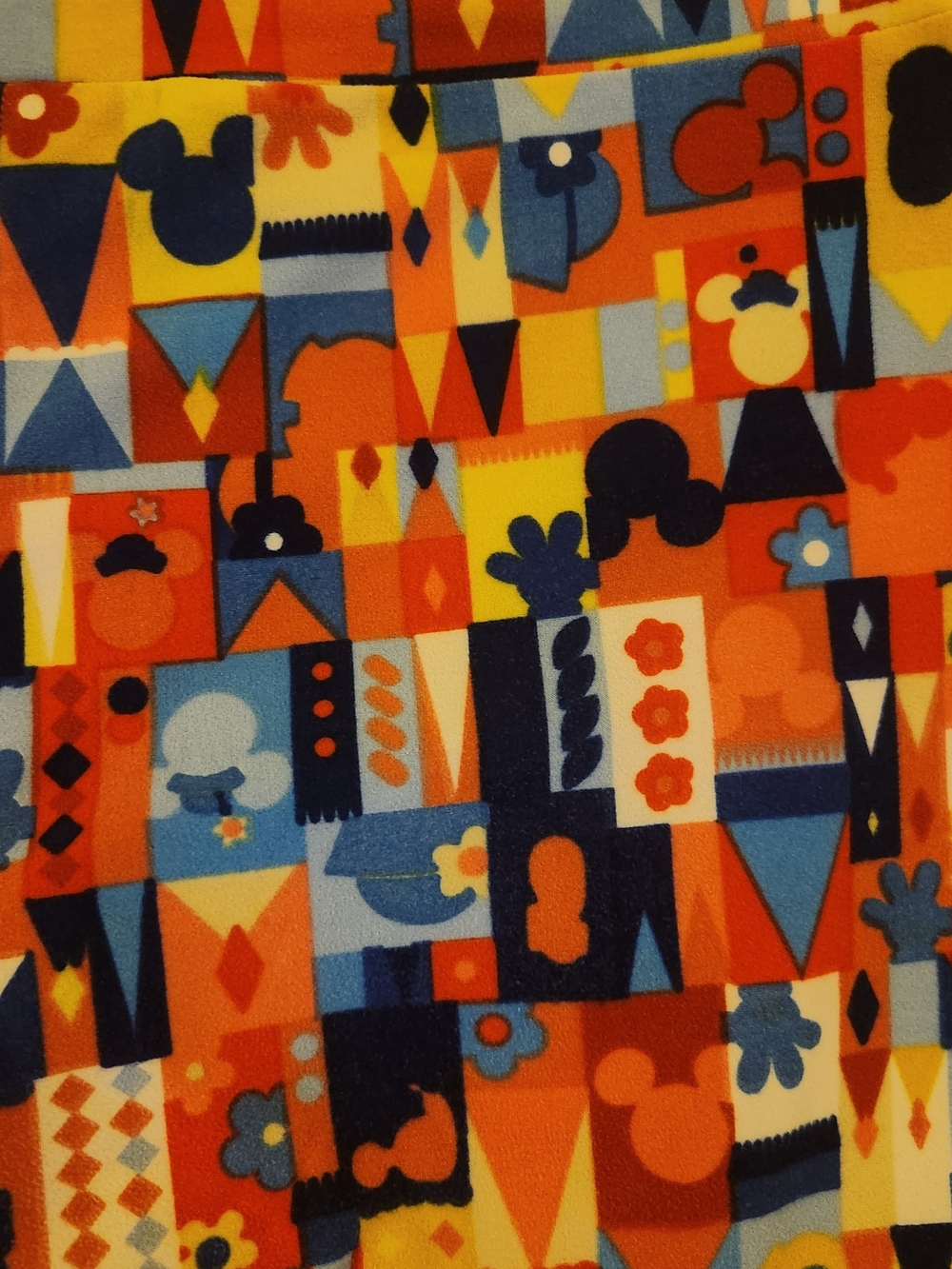 LuLaRoe Disney Themed Geometric Print Leggings